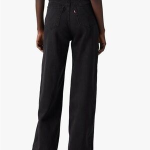 Levi's| Cinch Women's Baggy Black Wide Leg Jeans
